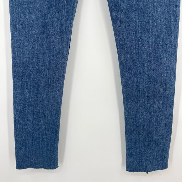Etica | Twisted Seam Slim Split Hem Jeans Riverside Wash 26 - Picture 11 of 14